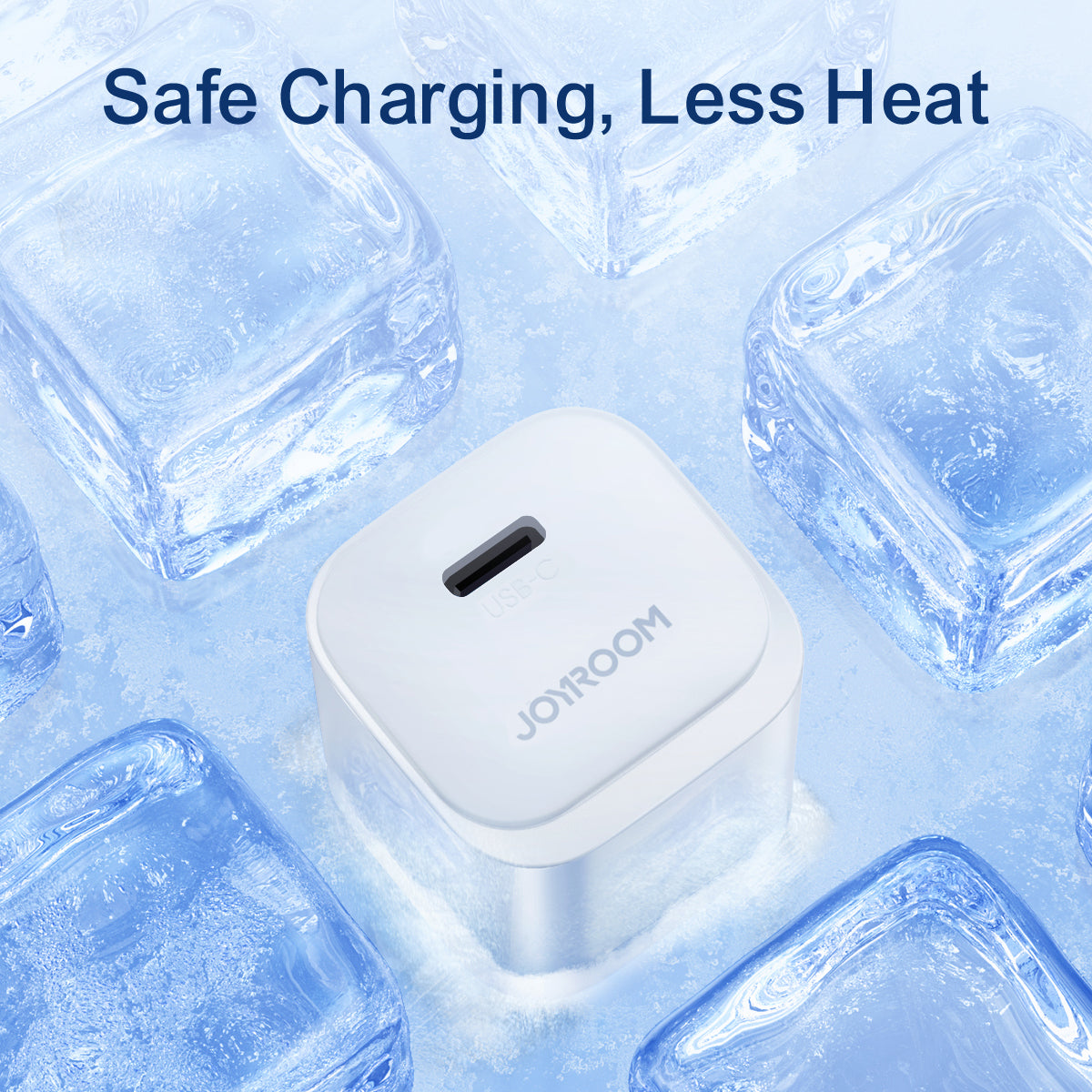 JOYROOM TCF02 PD 20W Single Type-C Port Fast Charging Adapter Mini Charger with 1m Cable, UK Plug JOYROOM TCF02 PD 20W Single Type-C Port Fast Charging Adapter Mini Charger with 1m Cable, UK Plug